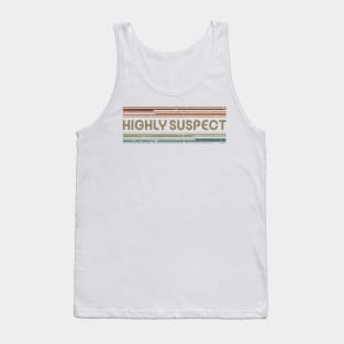 Highly Suspect Retro Lines Tank Top